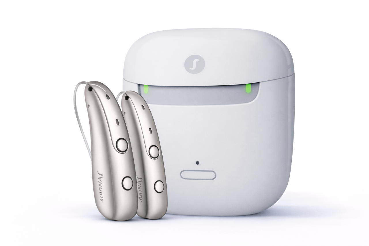 Paediatric rechargeable hearing aid Adro