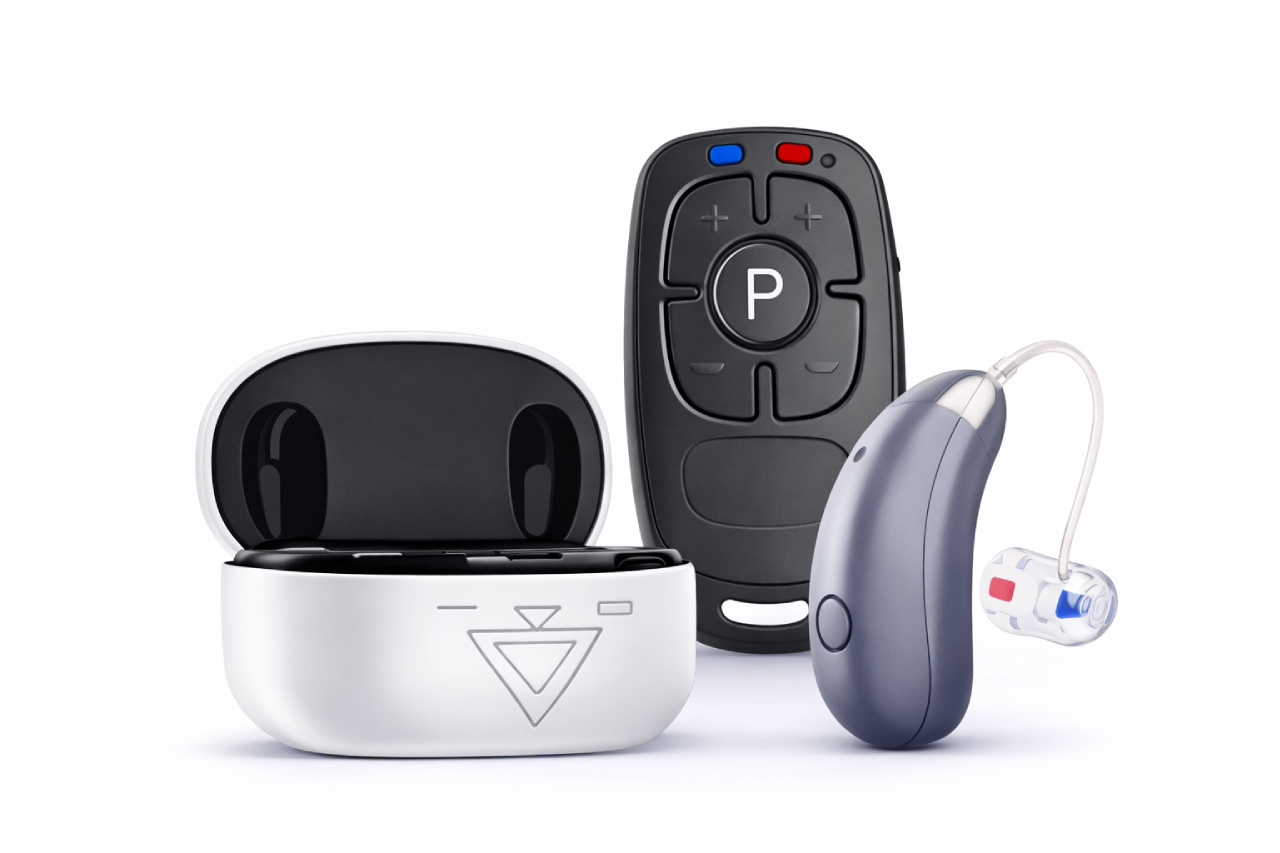 Paediatric wireless hearing aid Adro