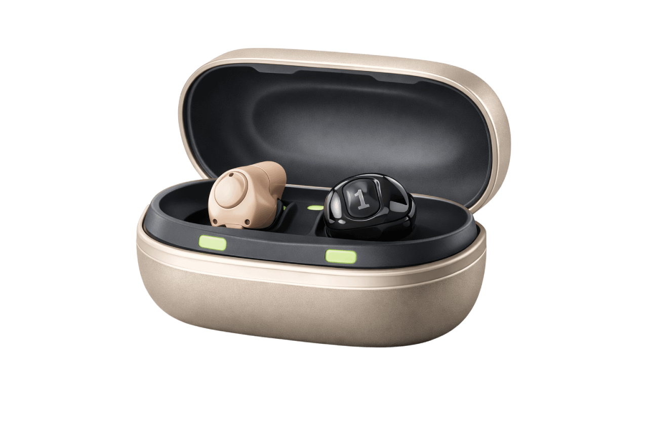 Rechargeable custom hearing aid