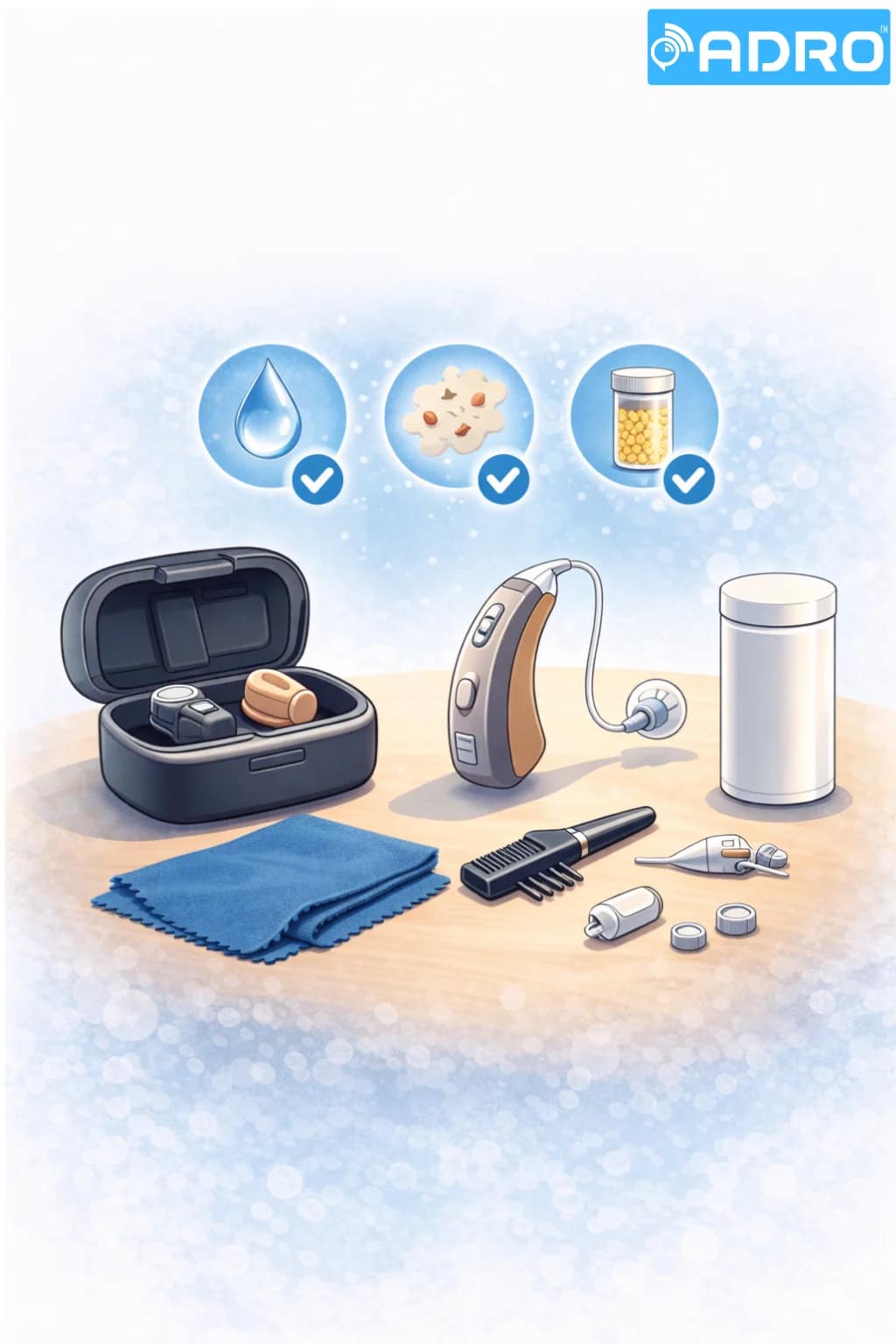 4 Hearing Aid Care Maintenance